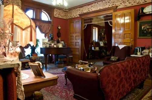 Castle Marne Bed & Breakfast - Denver - Wohnzimmer
