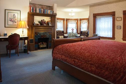 Castle Marne Bed & Breakfast - Denver - King-Schlafzimmer