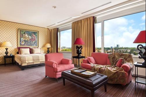 Hilton Amsterdam - Amsterdam - Schlafzimmer