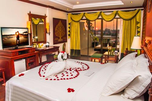 The Privilege Floor @ Borei Angkor - Siem Riep - Schlafzimmer