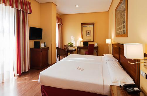 Becquer Hotel - Sevilla - Schlafzimmer