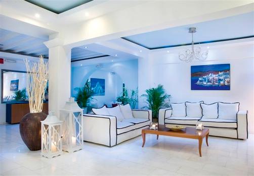 Dionysos Hotel Mykonos - Mykonos - Wohnzimmer