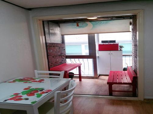 Alpha Guest House - Seoul - Wohnzimmer
