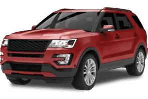 suv medium size red