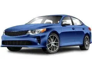 coupe car standard blue