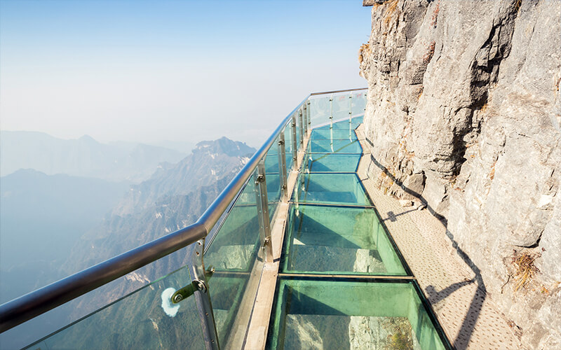 Coiling Dragon Cliff Skywalk Hunan (China)