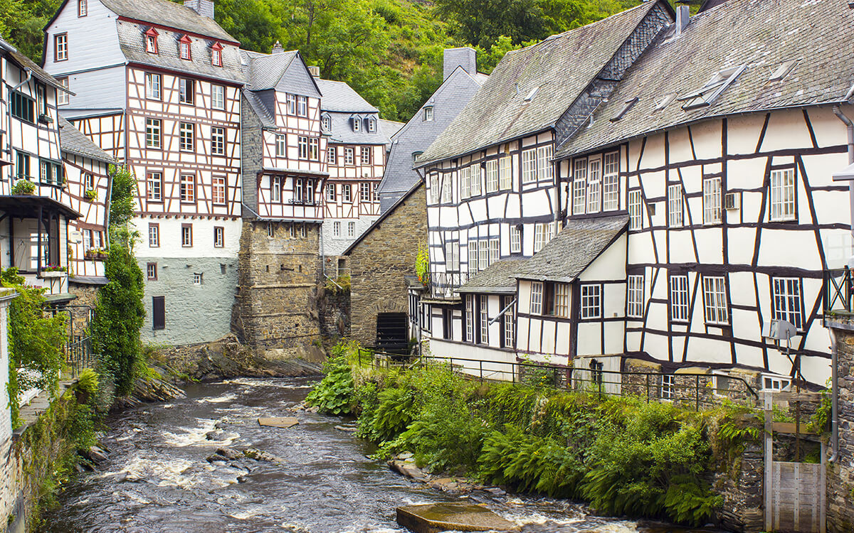 Fachwerk in der Eifel (Monschau)