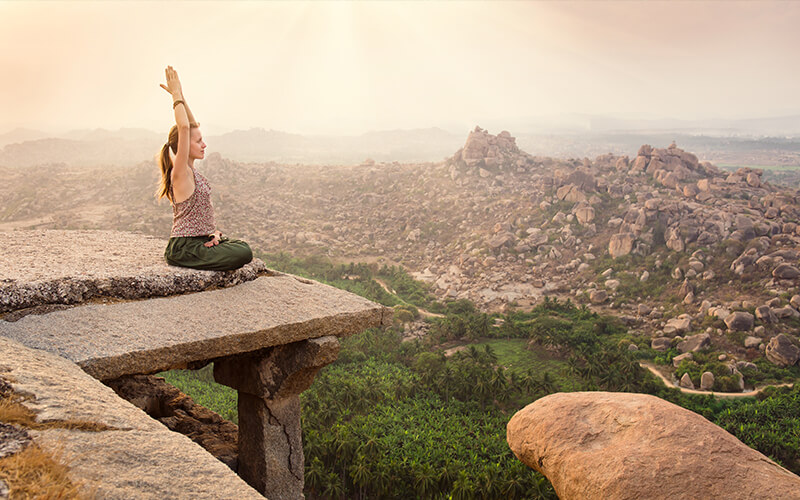 Indien Yoga