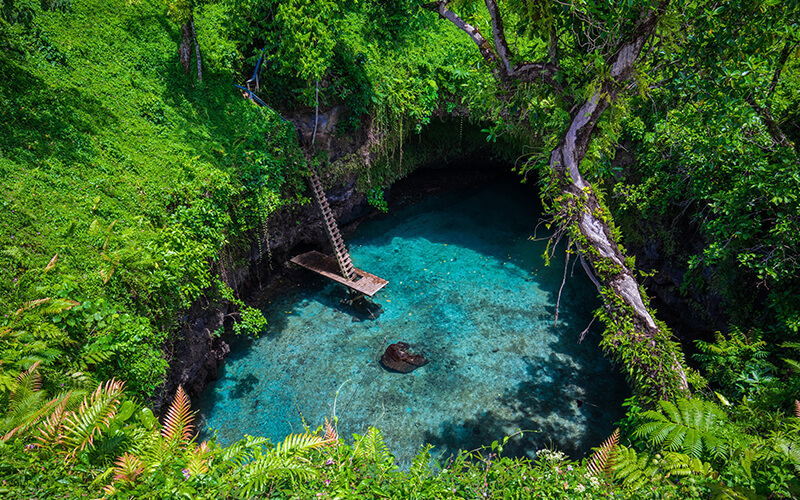 Samoa Schlucht