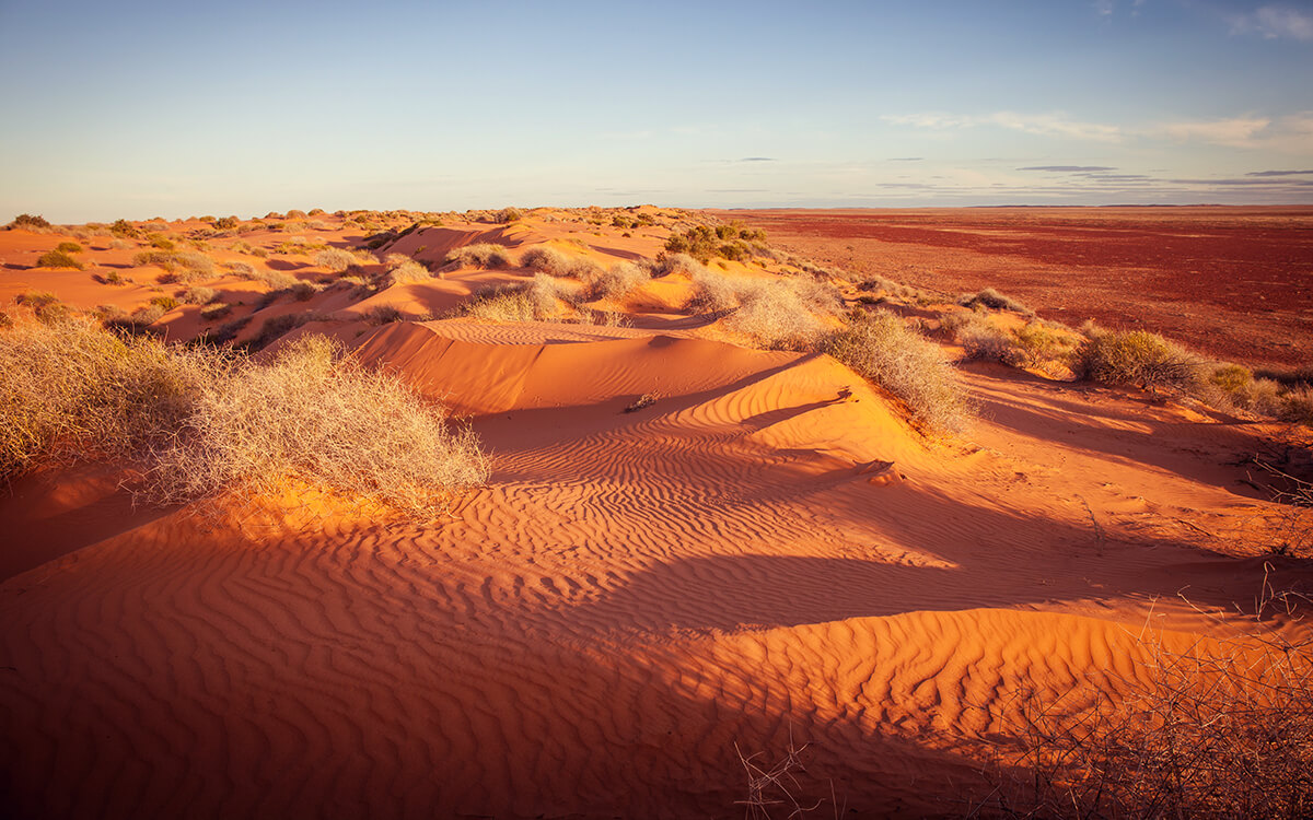 Australien Sanddünen