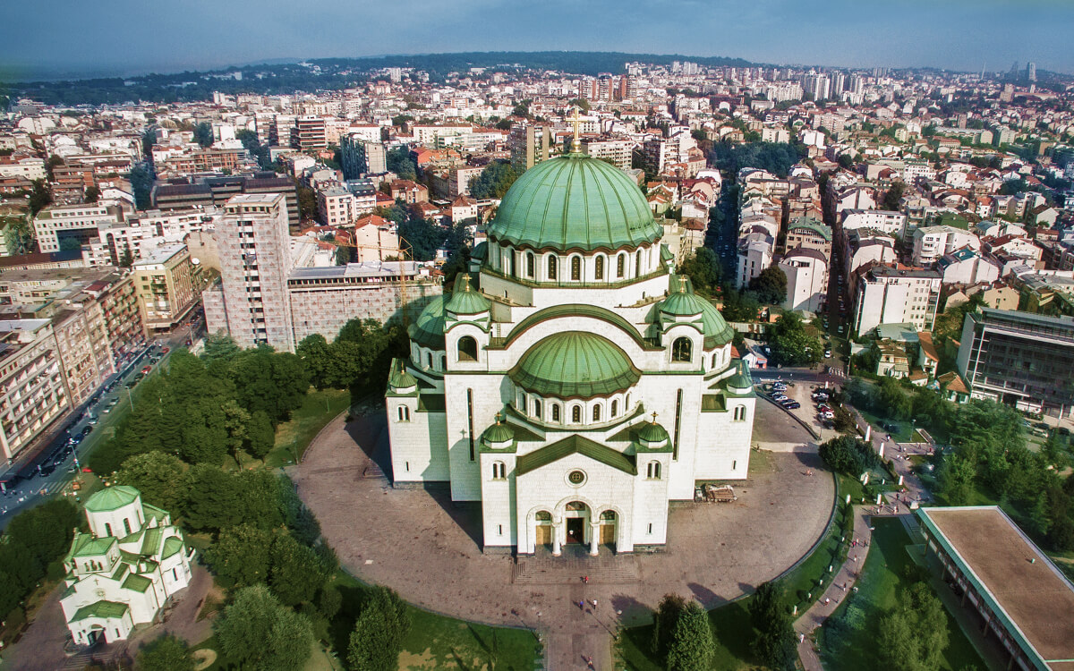 Beeindruckender Bau: Dom des Heiligen Sava in Belgrad, einem der Trendreiseziele 2018