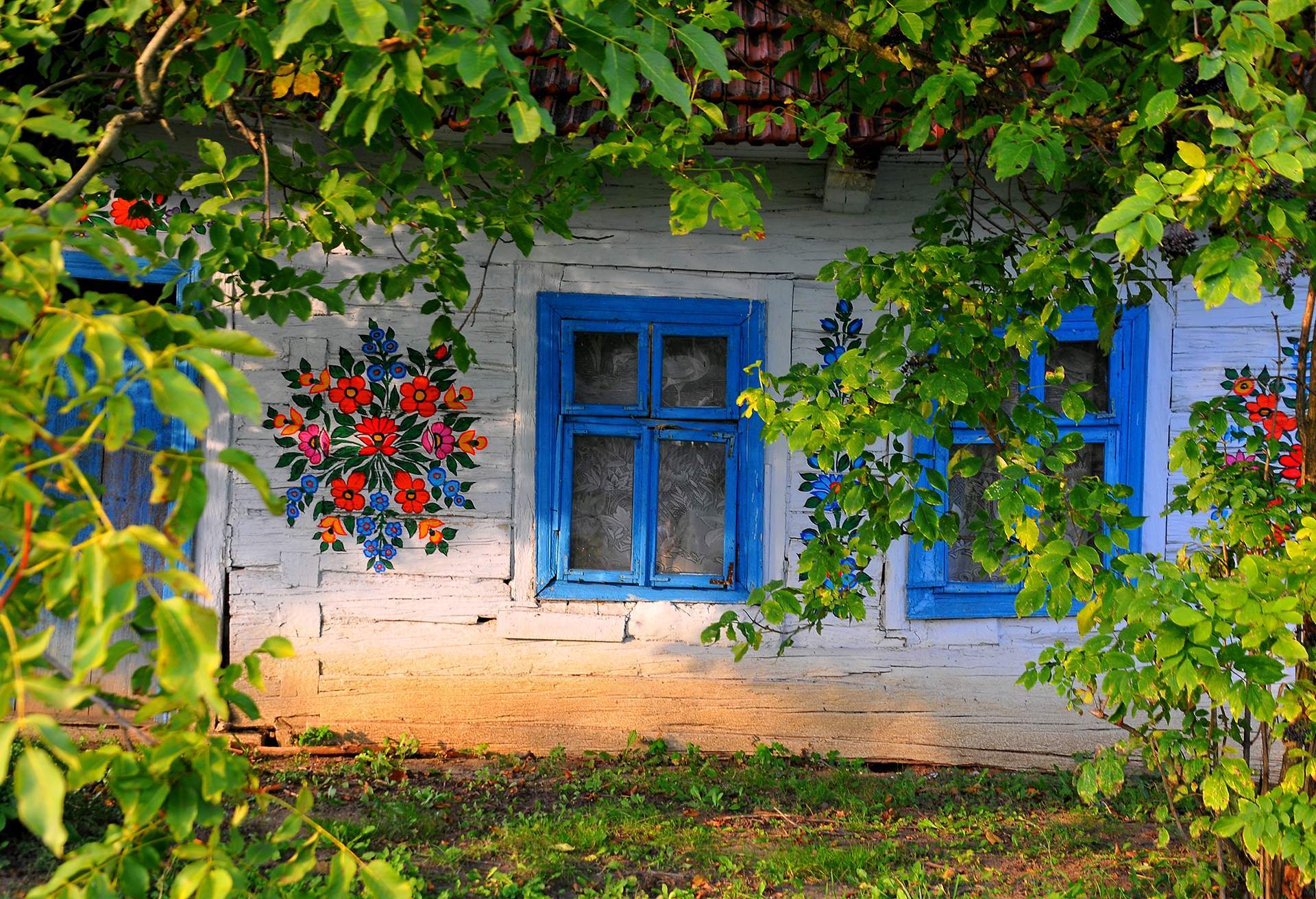 Красочное село