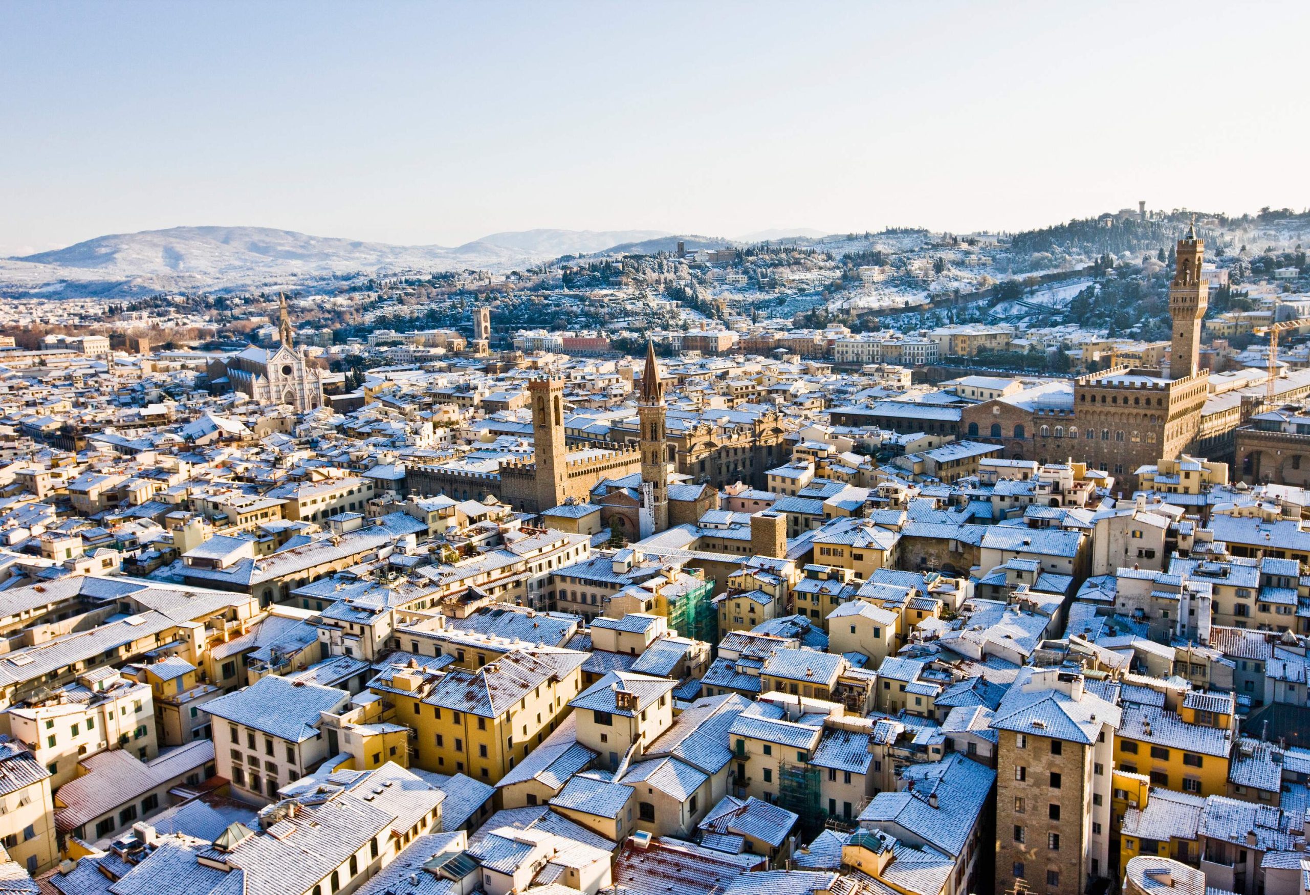 Winter, Florence, Italy.