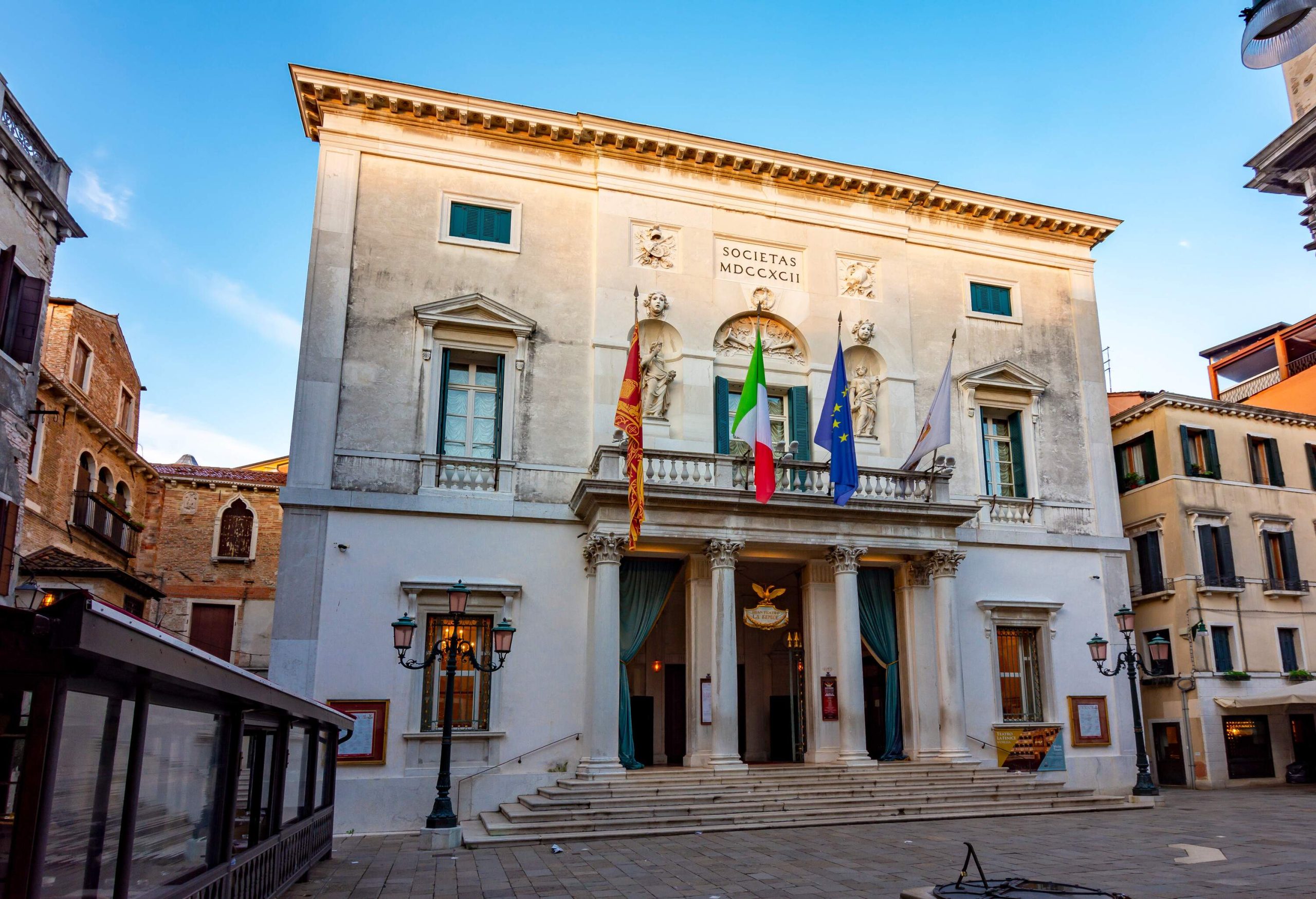 Phoenix theater (Gran Teatro La Fenice) in Venice, Italy