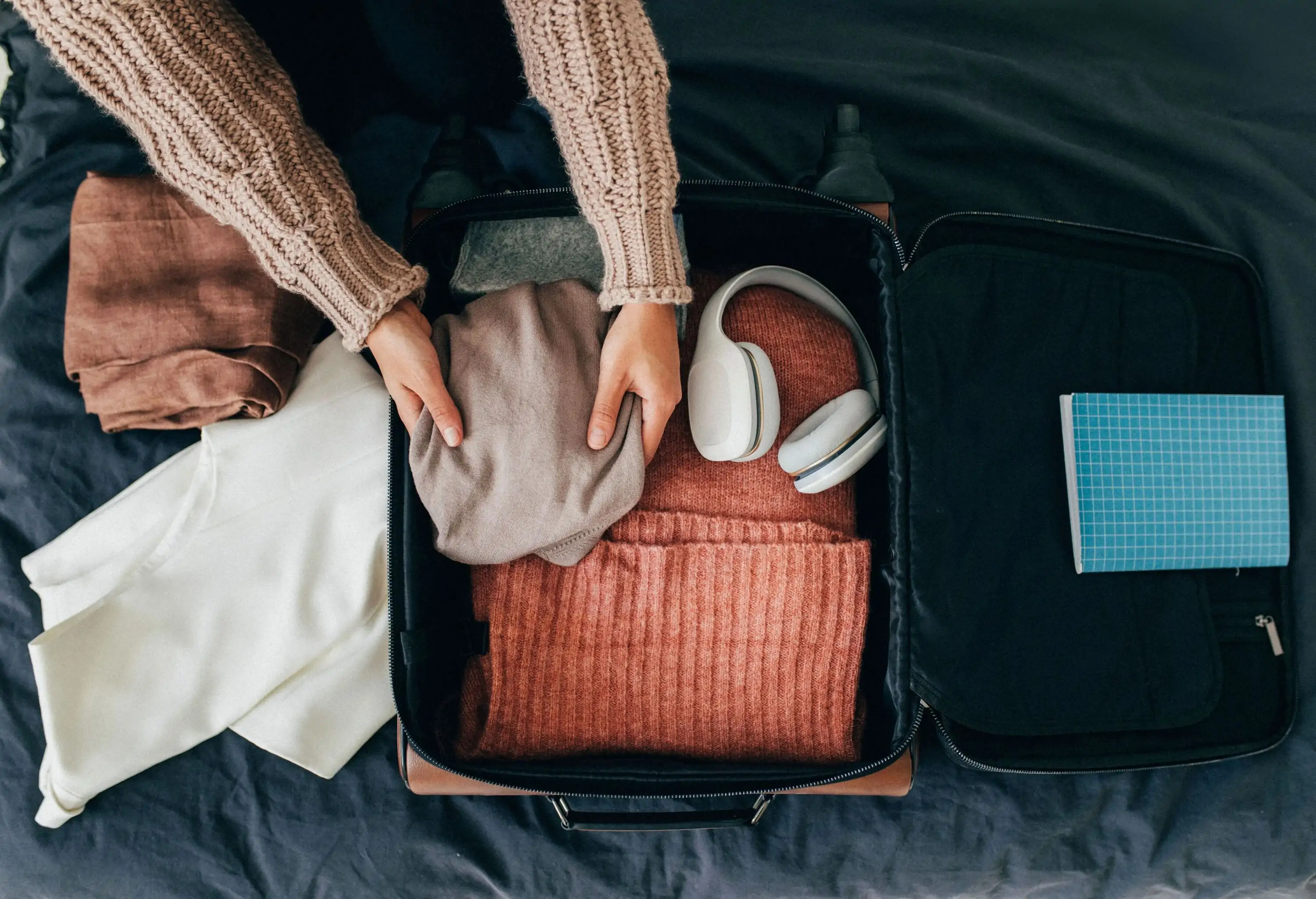 Packing carry-on bag to fit in all the essentials