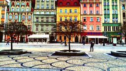 Finde günstige Flüge nach Wrocław