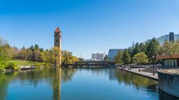 Finde günstige Flüge nach Spokane