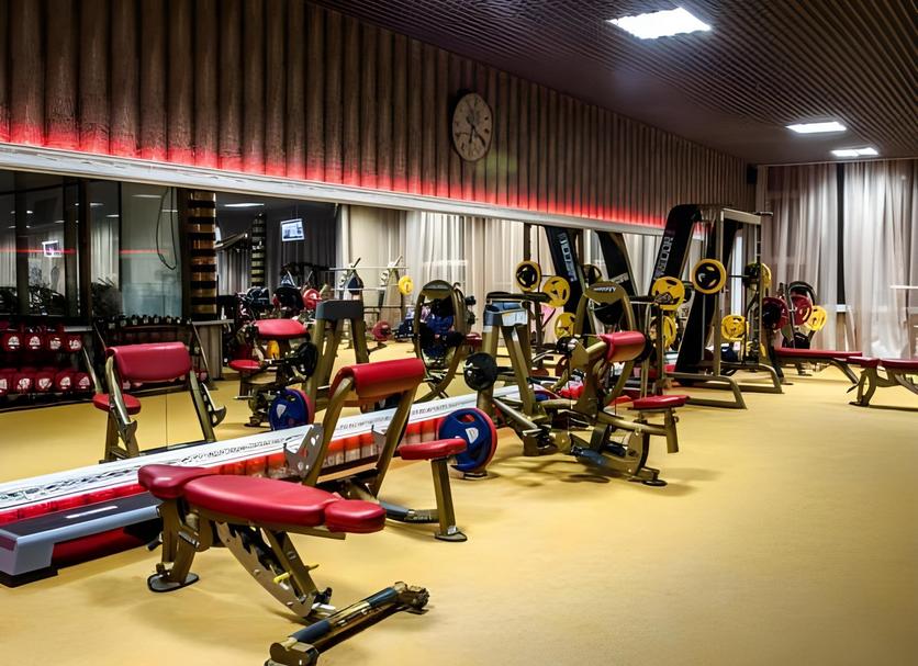 Fitnessbereich Foto
