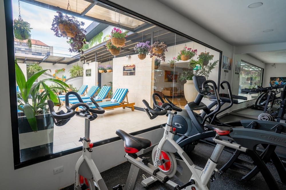 Fitnessbereich