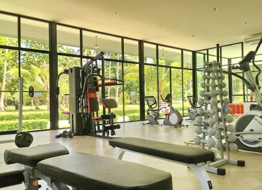 Fitnessbereich Foto