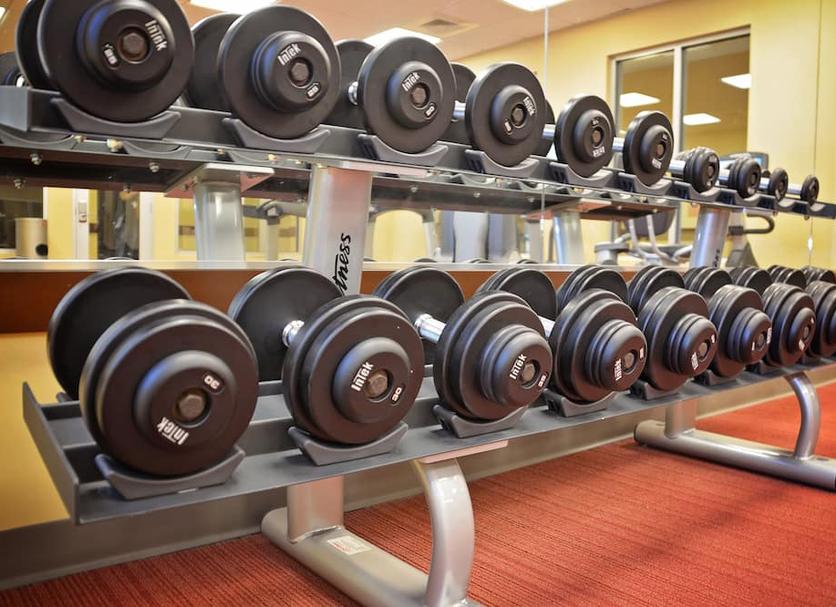 Fitnessbereich Foto
