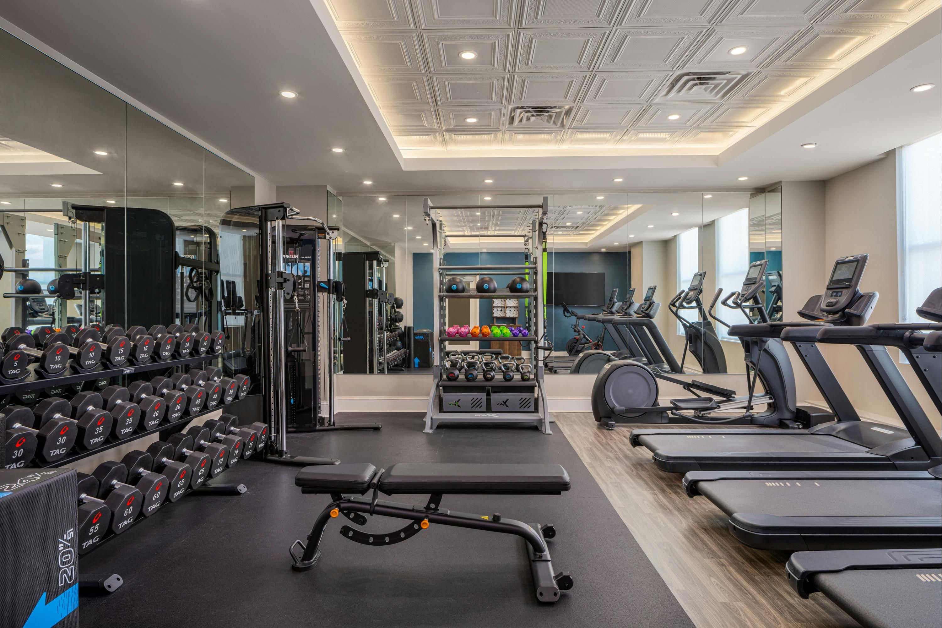 Fitnessbereich