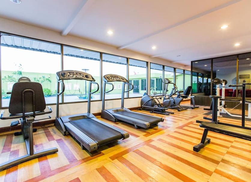 Fitnessbereich Foto