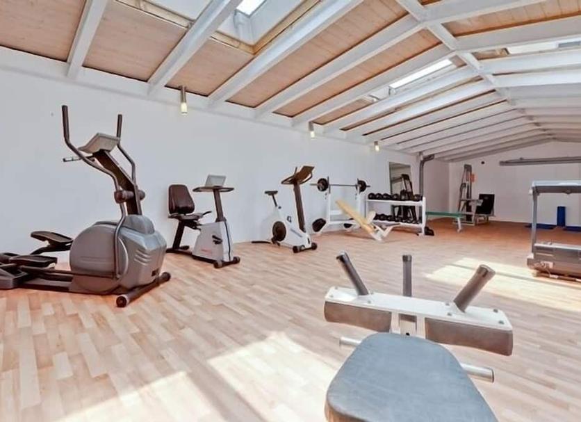 Fitnessbereich Foto