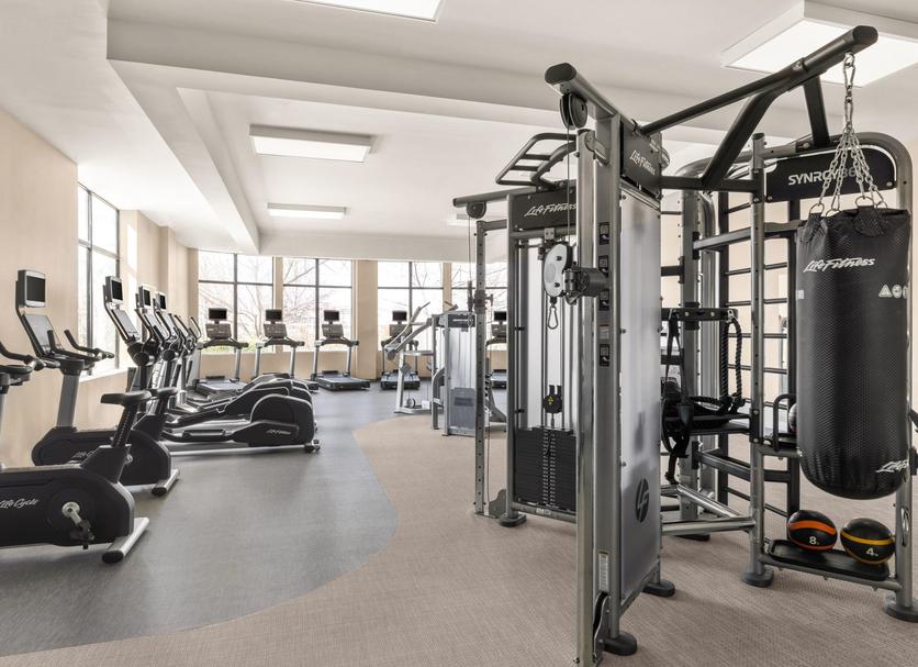 Fitnessbereich Foto