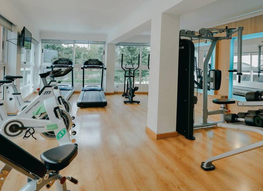 Fitnessbereich Foto