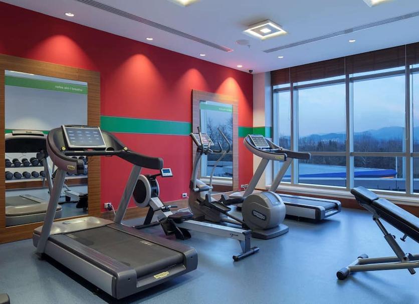 Fitnessbereich Foto