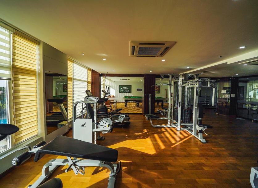 Fitnessbereich Foto