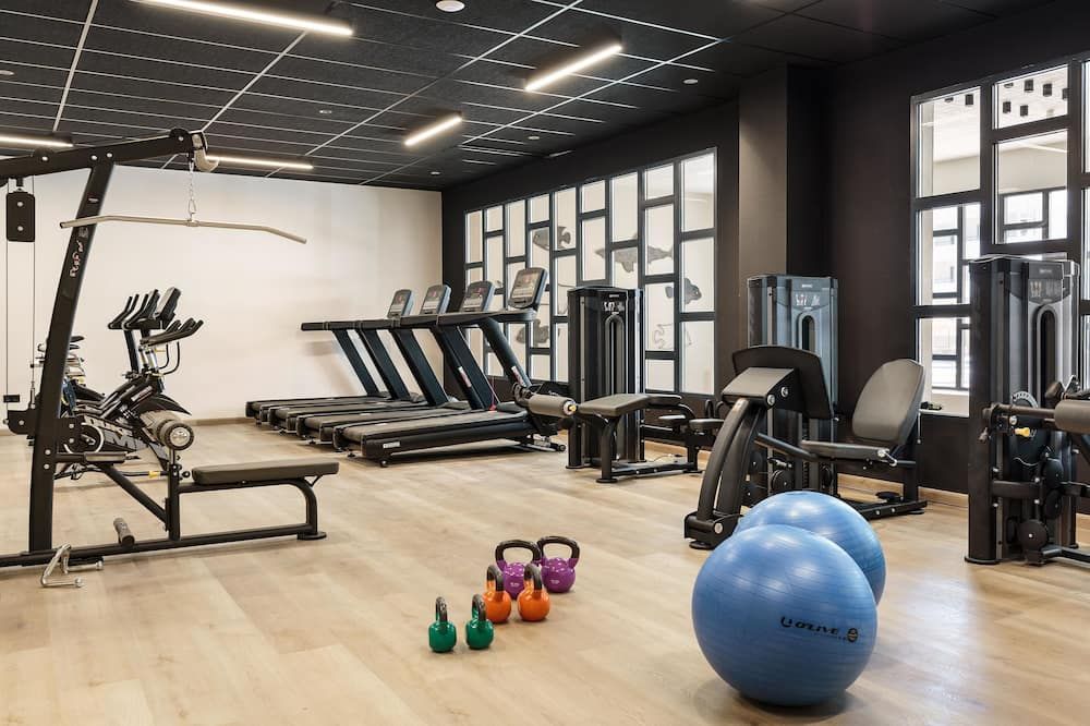 Fitnessbereich Foto