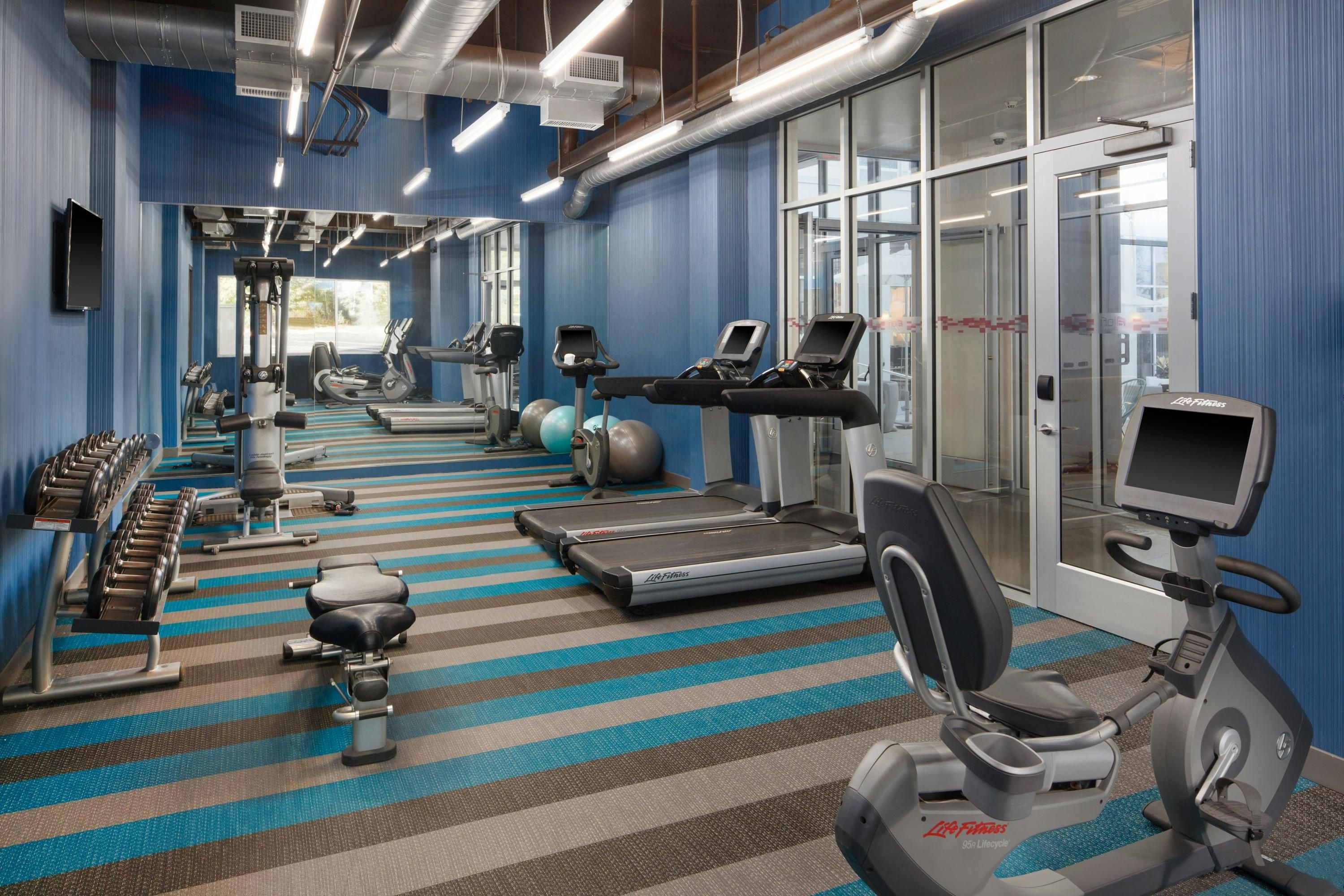 Fitnessbereich