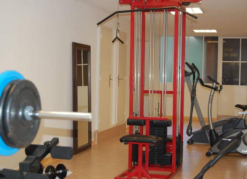 Fitnessbereich Foto