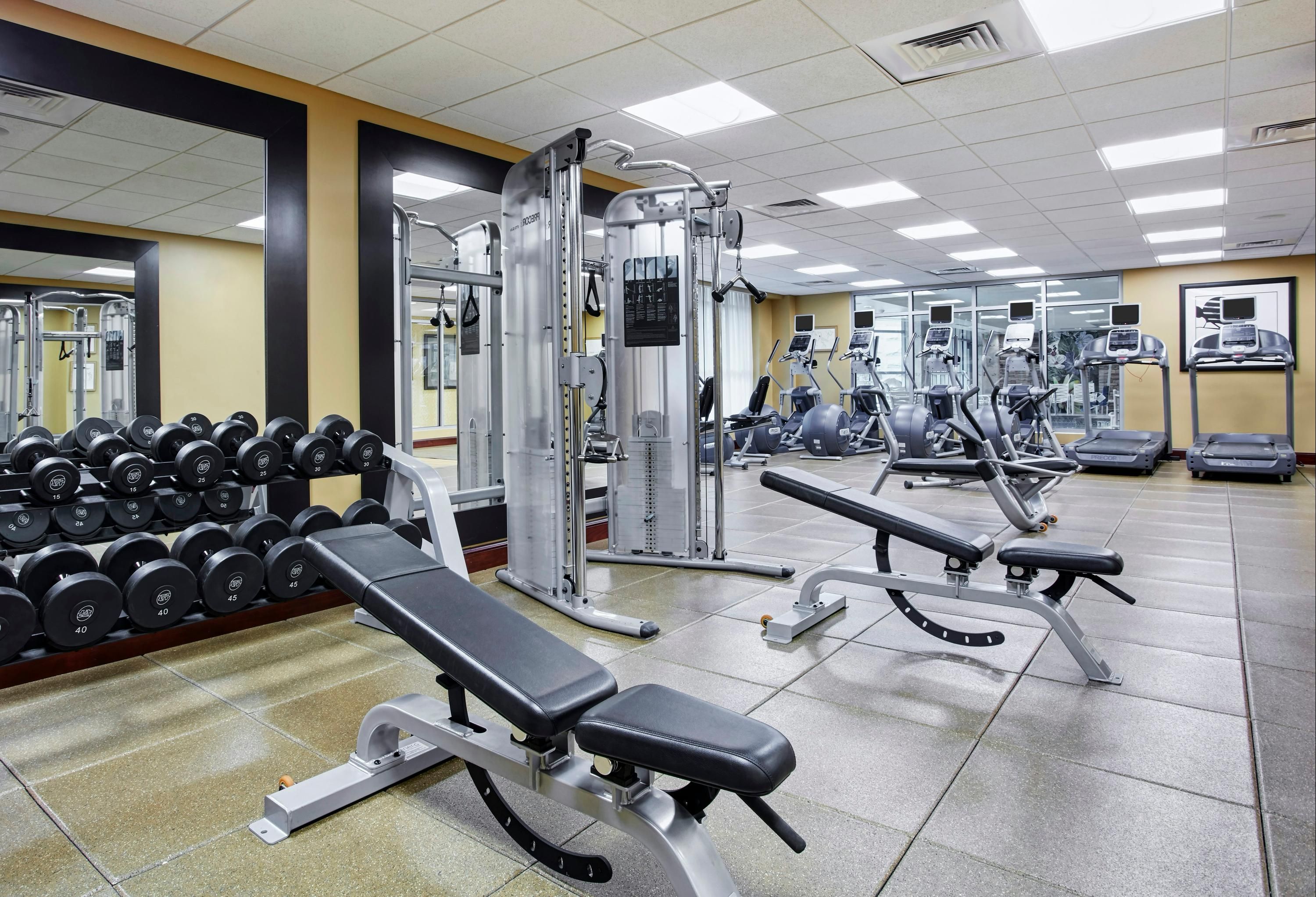 Fitnessbereich