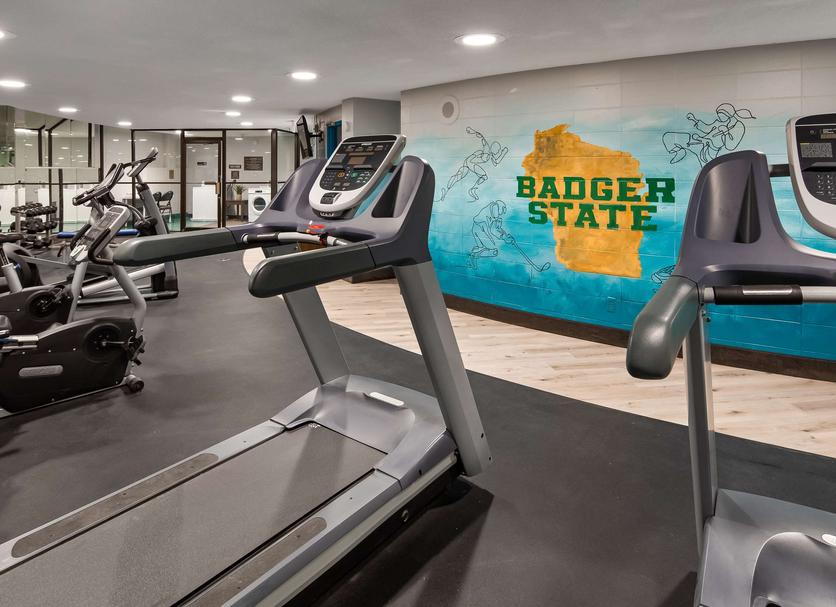 Fitnessbereich Foto