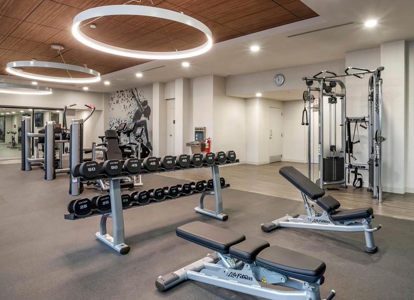 Fitnessbereich Foto