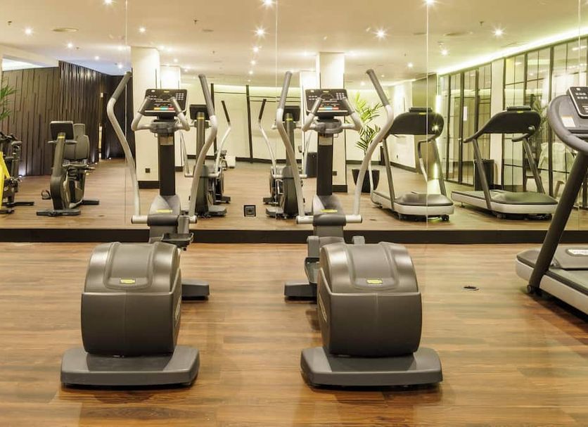 Fitnessbereich Foto