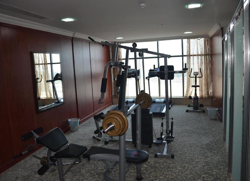 Fitnessbereich Foto