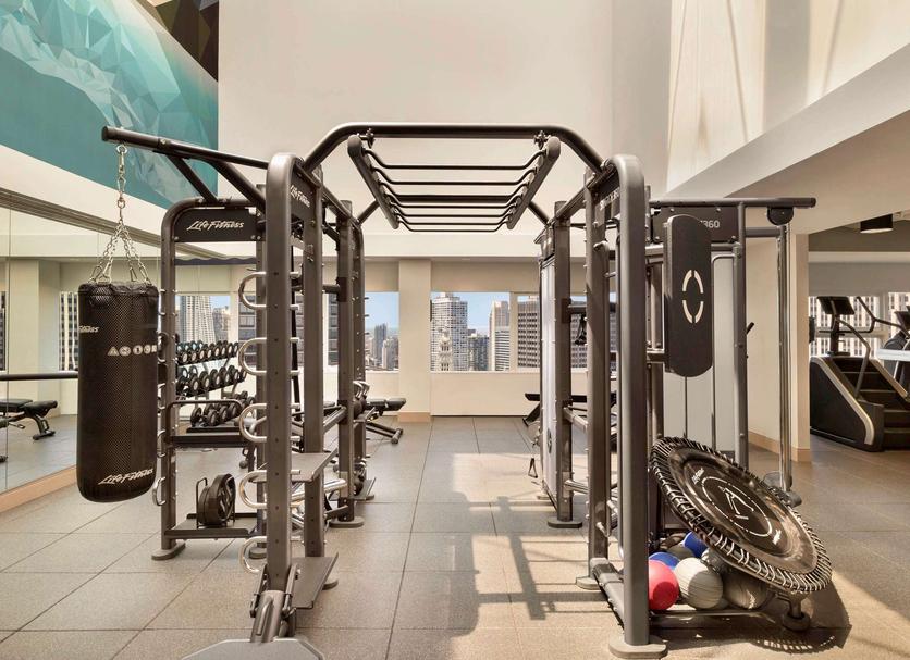 Fitnessbereich Foto