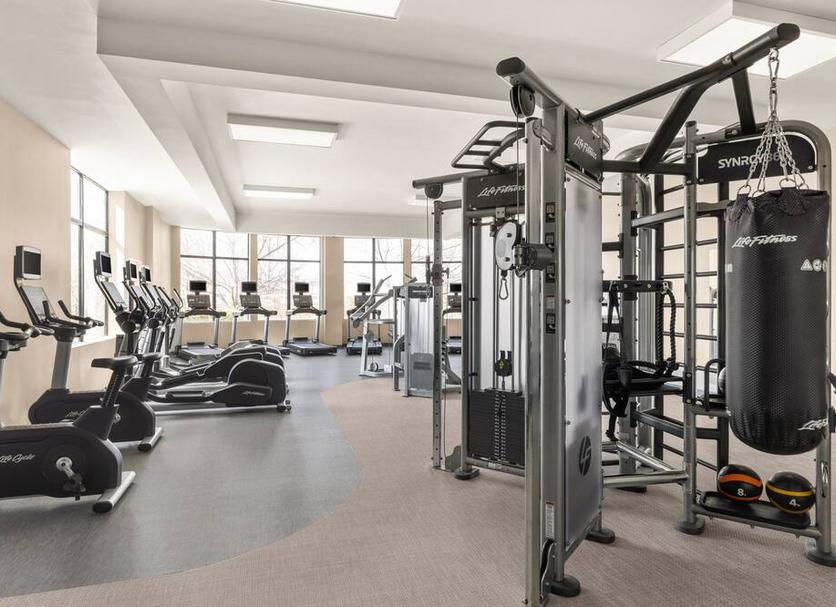 Fitnessbereich Foto