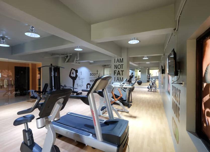 Fitnessbereich Foto