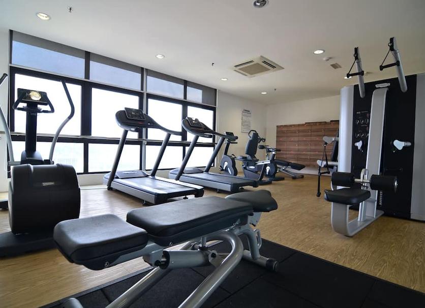Fitnessbereich Foto