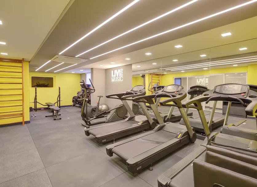 Fitnessbereich Foto
