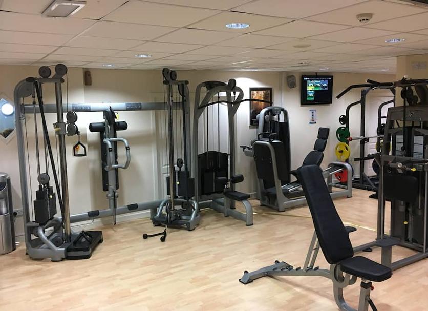 Fitnessbereich Foto