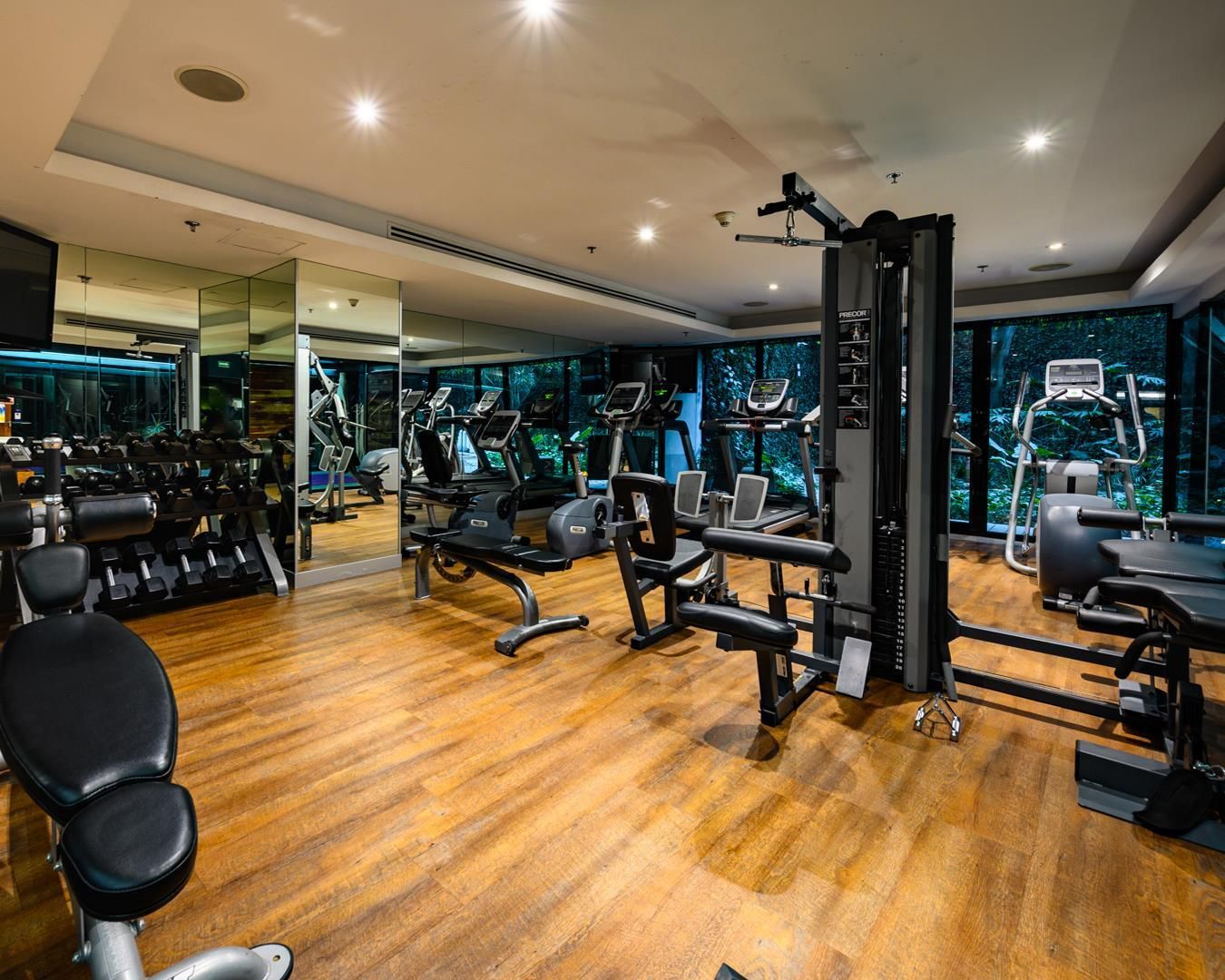 Fitnessbereich
