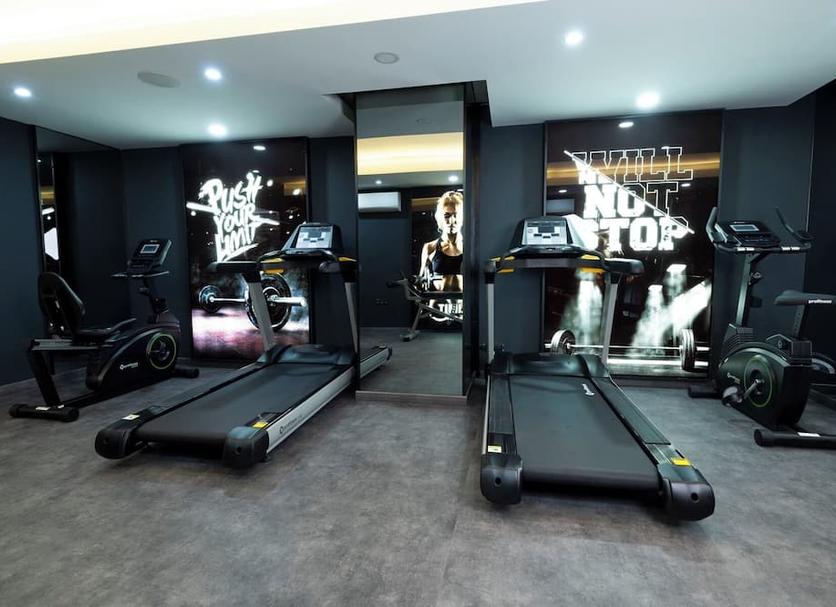 Fitnessbereich Foto