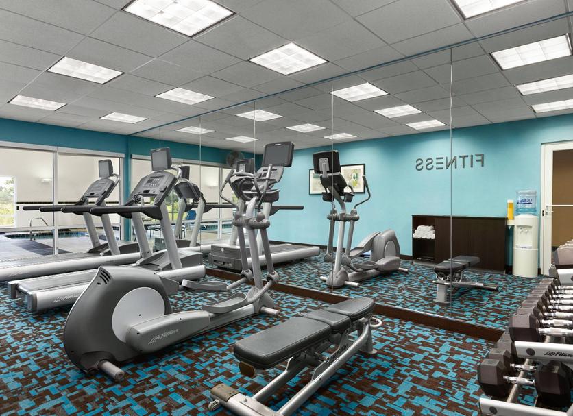 Fitnessbereich Foto