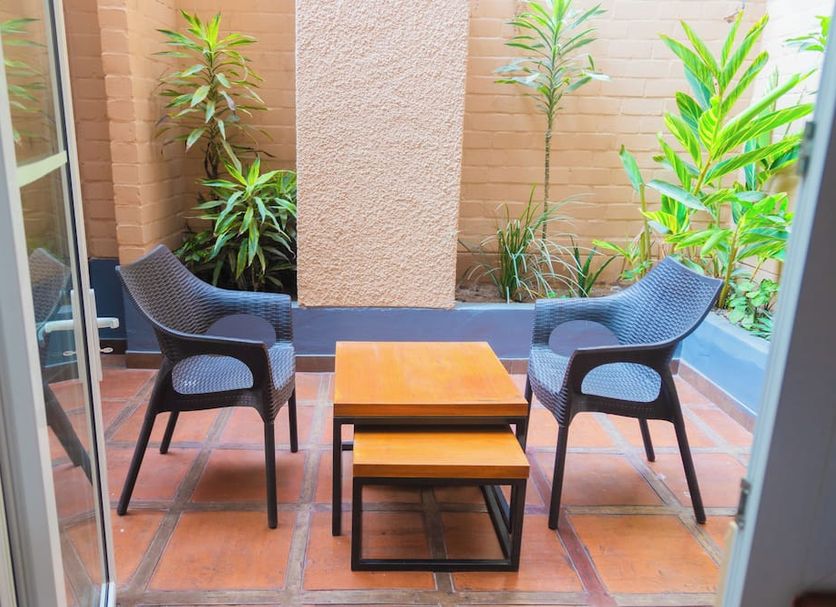 Innenhof Foto